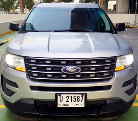 Rent Ford Explorer 2017 in Dubai